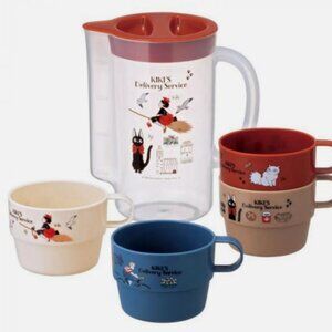 Kiki's Delivery Service Pitcher with cups